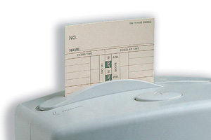 Olivetti Time Clock Cards W222xH89mm Ref TC100 [Pack 250] Ident: 555C
