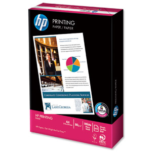 Hewlett Packard [HP] Printing Paper Multifunction Ream-Wrapped 80gsm A4 White Ref HPT0317 [500 Sheets] Ident: 11E