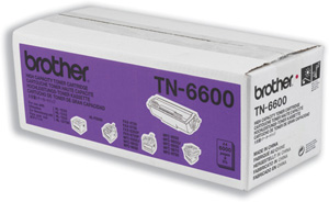 Brother Fax Laser Toner Cartridge Page Life 6000pp Black Ref TN6600