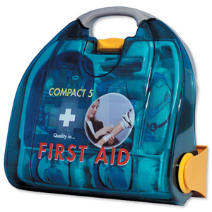 Wallace Cameron Bambino Compact 5 First Aid Kit with Micro Plaster Unit 5 Person Ref 1002332 Ident: 533C