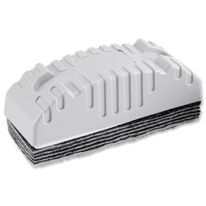 Drywipe Eraser Easy Peel 10 Disposable Felt Layers White Ident: 264E