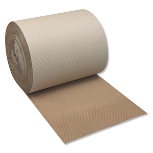 Corrugated Paper 100 percent Recycled Single Faced Roll 900mmx75m