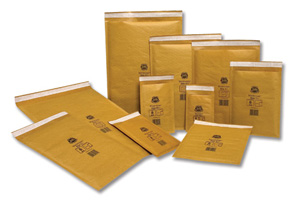 Jiffy Mailmiser Protective Envelopes Bubble-lined No.1 Gold 170x245mm Ref JMMGO [Pack 100] Ident: 145A