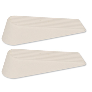 Door Wedge Rubber White [Pack 2] Ident: 554H