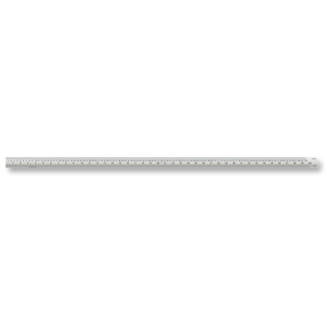 Linex Ruler Stainless Steel Imperial and Metric with Conversion Table 1000mm Ref Lxesl100 Ident: 109D