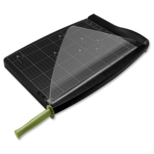 Rexel ClassicCut CL100 Guillotine Lightweight Cuts 305mm for 10x 80gsm Area 320x300mm A4 Ref 2101970