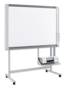 Nobo Copy Board PC-compatible 2 Screens Colour and Plain Copier 1740x600x1890mm Ref 1901378