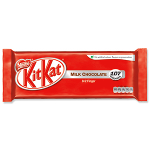 Nestle Kit Kat Chocolate Bars 2 Finger Bars Ref 12097518 [Pack 8] Ident: 621B