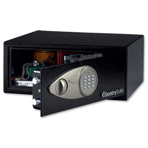 Sentry X075 Security Safe Electronic Lock 4mm Door 2mm Walls 24 Litre 11.2kg W430xD370xH180mm Ref X075 Ident: 562D