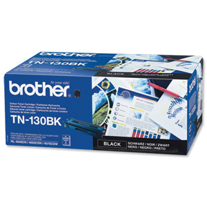 Brother Laser Toner Cartridge Page Life 2500pp Black Ref TN130BK