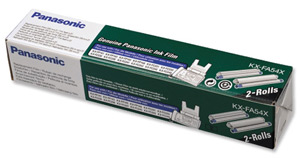Panasonic Fax Ink Film Page Life 140pp Black Ref KXFA54X [Pack 2]