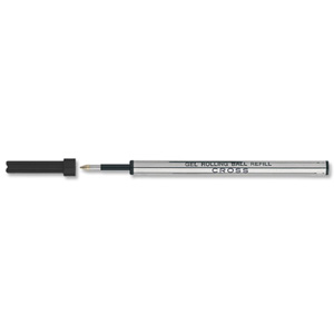 Cross Rollerball Refill Standard Black Ref 8523 [Pack 6] Ident: 86F