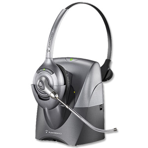 Plantronics CS351N/A DECT Headset Monaural Cordless HL-10 and Base Unit Range 50-100m Ref 39987-01