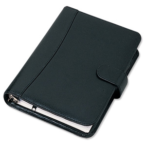 Collins Balmoral Personal Organiser Personal 6-Ring 172x96mm Black Ref PR4699