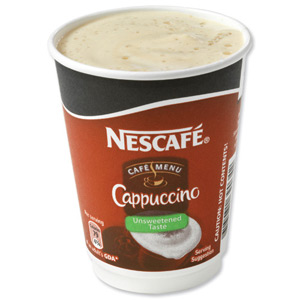 Nescafe & Go Cappuccino Foil-sealed Cup for Drinks Machine Ref 12089837 [Pack 8] Ident: 618B
