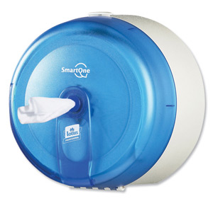 Lotus SmartOne Dispenser Wall-mounted for Toilet Tissue Fully-enclosing Blue Ref 2940201 Ident: 595A