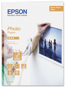 Epson Photo Paper Glossy 194gsm A4 Ref C13S042159 [25 Sheets] Ident: 785C