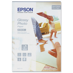 Epson Photo Paper Glossy 225gsm 100x150mm Ref S042176 [50 Sheets] Ident: 785B