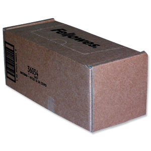 Fellowes Shredder Bags Capacity 98 Litre [for SB-97Cs and C-120 C-220 Series] Ref 36054 [Pack 50] Ident: 653C