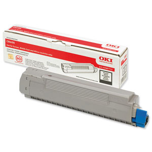 OKI Laser Toner Cartridge Page Life 6000pp Black Ref 43487712 Ident: 828B