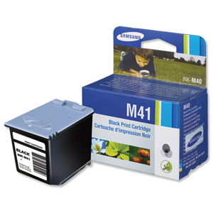 Samsung Fax Inkjet Cartridge Page Life 750pp Black Ref INK-M41/ELS Ident: 830H