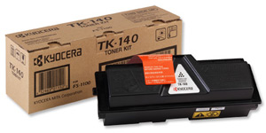 Kyocera TK-140 Laser Toner Cartridge Page Life 4000pp Black Ref 1T02H50EU0 Ident: 821G
