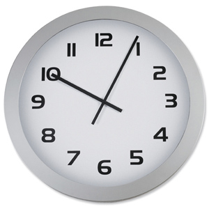 Wall Clock Giant Quartz Legible from 30m Distance Diameter 600mm Ident: 486C