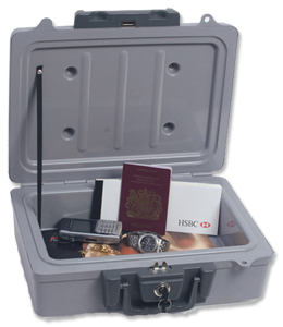 Phoenix Transportable Fire Chest Key Lock 30min Fire Resistant Fits A4 6L 7.2kg 410x334x149mm Ref TFC0351