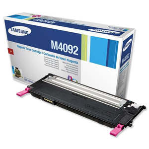 Samsung Laser Toner Cartridge Page Life 1000pp Magenta Ref CLT-M4092S/ELS Ident: 832A