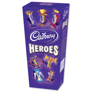 Cadbury Heroes Miniature Chocolates Selection Box 200g Ref A07566 Ident: 622E