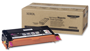 Xerox Laser Toner Cartridge High Yield Page Life 6000pp Magenta Ref 113R00724 Ident: 835H