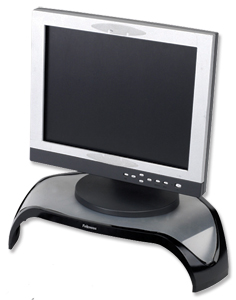 Fellowes Smart Suites TFT Monitor Riser Triangular 3 Height Adjustments Capacity 21in 9kg Ref 8020101 Ident: 746A