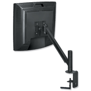 Fellowes Smart Suites TFT Monitor Arm VESA 90degree Tilt Clamps 2.5in Capacity 21in 9kg Ref 8038201 Ident: 745D