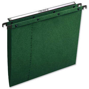 Elba Ultimate Suspension File Manilla Vertical 100sheet VBase Foolscap Green Ref 100330318 [Pack 25] Ident: 211A