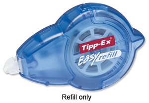 Tipp-Ex Refill for Easy-refill Correction Tape Roller 5mmx14m Ref 879435 [Pack 10] Ident: 114G