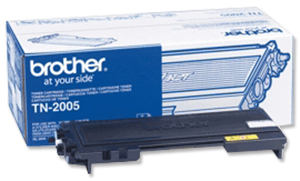 Brother Laser Toner Cartridge Page Life 1500pp Black Ref TN2005