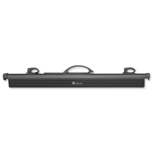 Arnos Hang-A-Plan QuickFile Front Load Binder with Cam Lever Full-length Clamp W650mm A1 Black Ref D200B Ident: 112C