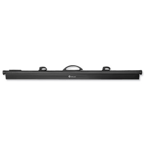 Arnos Hang-A-Plan QuickFile Front Load Binder with Cam Lever Full-length Clamp W950mm A0 Black Ref D202B Ident: 112C