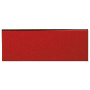 Trexus Desktop Screen Lightweight Linkable 1150X400mm Claret Ref EO1150/400C Ident: 444B