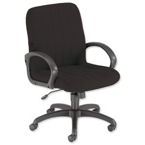 Trexus Lumb-Air Managers High Back Armchair Back H540mm W510xD460xH440-540mm Charcoal Ref SP9085CH