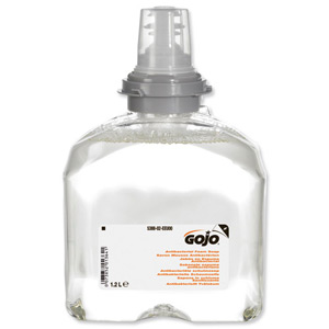 Gojo Foam Soap Hand Wash Refill Antibacterial for TFX Dispenser 1200ml Ref N06249 [Pack 2] Ident: 601D