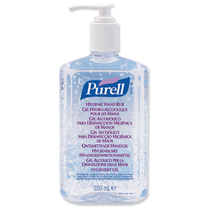 Purell Hygienic Hand Gel Sanitiser Bottle Refill 240ml Ref N06226 Ident: 602E