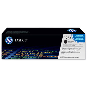 Hewlett Packard [HP] No. 125A Laser Toner Cartridge Page Life 2200pp Black Ref CB540A