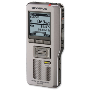 Olympus DS-2500 Digital Dictation Machine DSS Pro Format USB with SD Card 2GB Records 303Hrs Ref DS2500