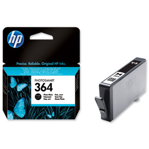 Hewlett Packard [HP] No. 364 Inkjet Cartridge Page Life 130 photos Photo Black Ref CB317EE Ident: 813G