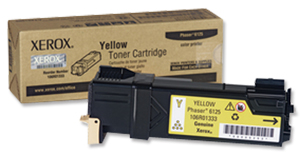 Xerox Laser Toner Cartridge Page Life 1000pp Yellow Ref 106R01333