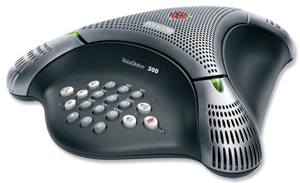 Polycom Voicestation 300 Conference Phone Unit Dynamic Noise Reduction 3 Microphones Ref 30149 Ident: 678E