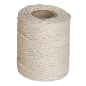 String Cotton Thin 125g 156m White [Pack 12] Ident: 162A