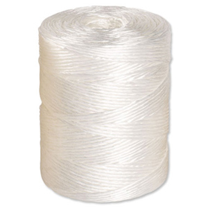 Twine Polypropylene Medium 1kg 450m White Ident: 162A