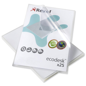 Rexel Eco-Filing Folder Cut Flush Recycled Polypropylene Anti-glare Finish A4 Ref 2102243 [Pack 25] Ident: 186C
